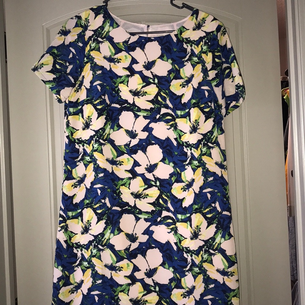 Floral J.Crew factory mini dress